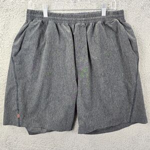 Rhone Men's Gray Active Shorts 8" Inseam Size L Training Stretch